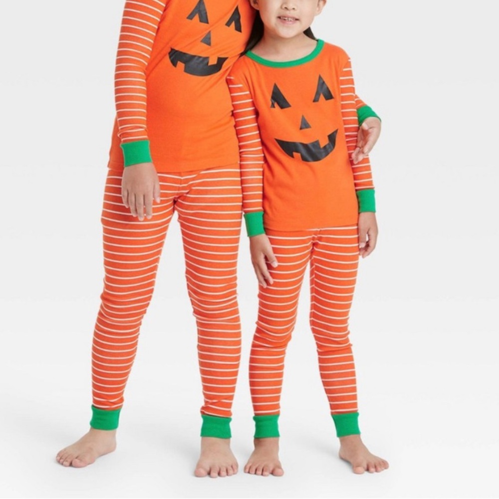 Target Halloween Jack-O-Lantern Family Matching Pajamas Toddler 18M